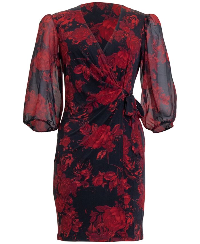 Connected Floral-Print Sheath Dress & Reviews - Dresses - Women - Macy's