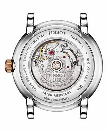 Tissot - Women's Swiss Automatic Carson Premium Two-Tone Stainless Steel Bracelet Watch 30mm