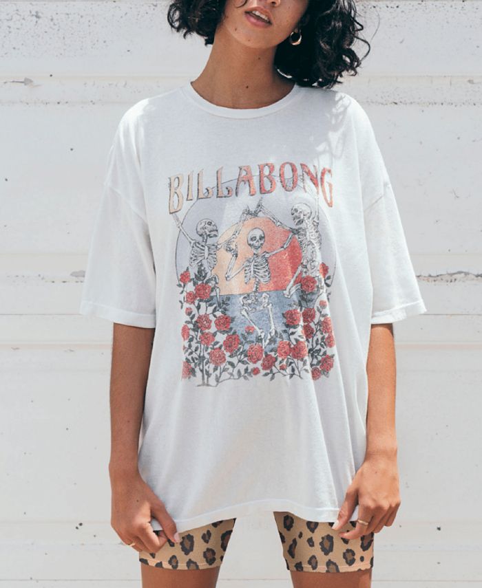 Billabong Juniors Cotton Graphic Print T-Shirt - Macy's