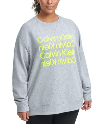 Calvin Klein - Plus Size Performance Logo Top