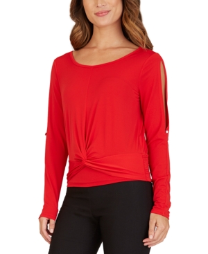image of Bcx Juniors- Split-Sleeve Top