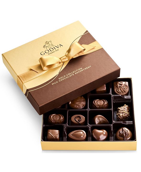 Godiva 15Piece Box of Milk Chocolates & Reviews Food & Gourmet Gifts