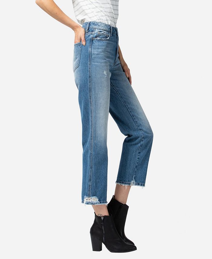 Vervet Super High Rise Distressed Jeans
