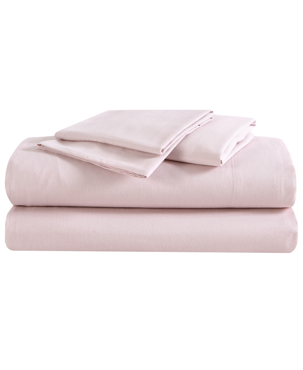 Kenneth Cole New York Miro Solid Excel Sheet Set, King - Medium Pink