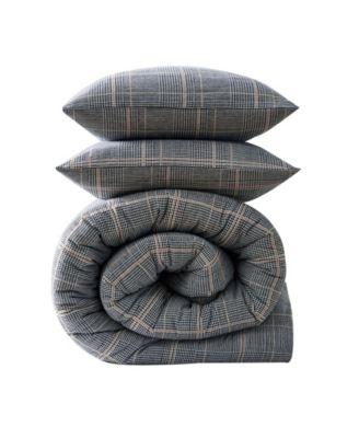 Sussex Brushed Cotton Flannel Comforter Set, King