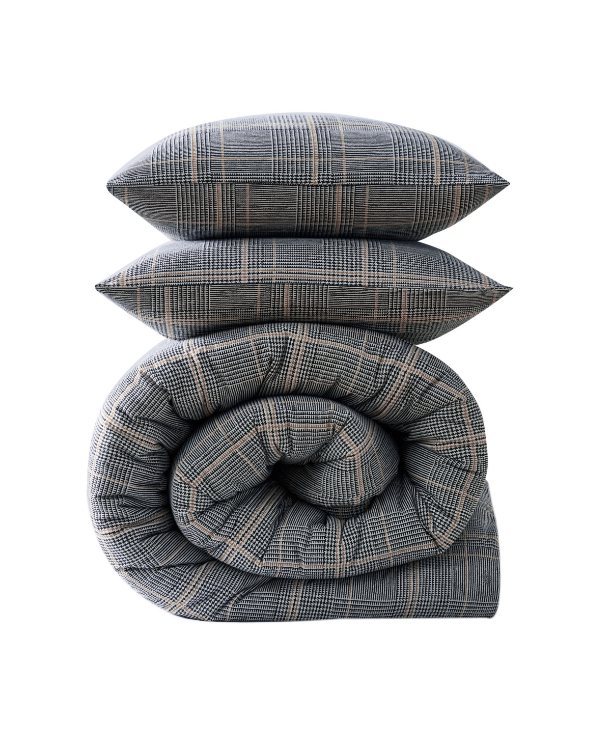 Kenneth Cole New York Sussex Brushed Cotton Flannel Comforter Set