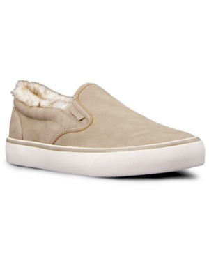 image of Lugz Women-s Clipper Lx Fur Classic Slip-On Fashion Sneaker Women-s Shoes