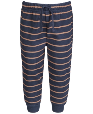 First Impressions Baby Boys Striped Jogger Pants Created for Macy's
