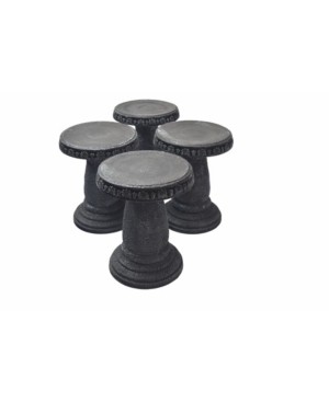 Exaco Trading Mushroom Stools - Set of 4