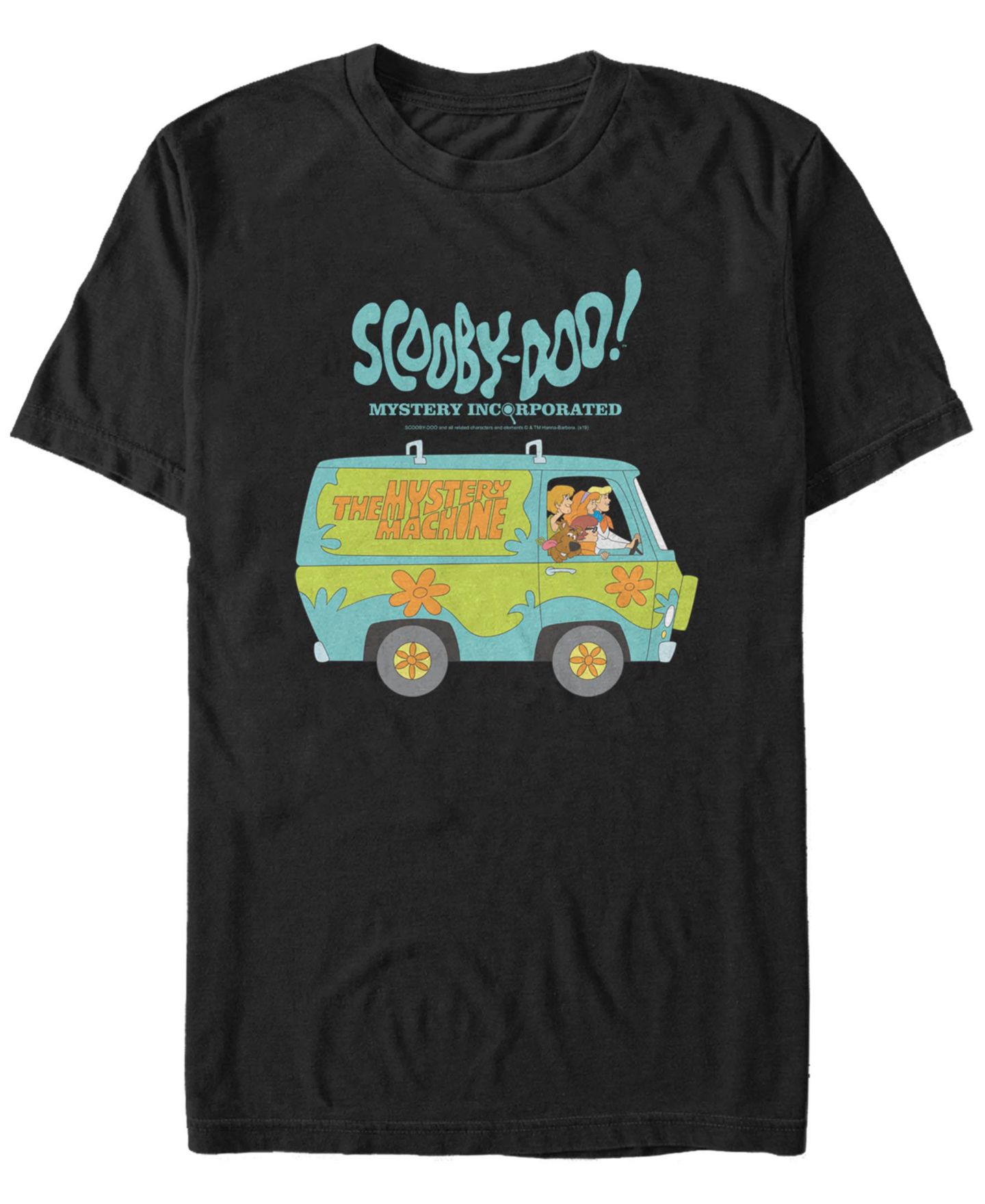 Мужская футболка Fifth Sun Scooby Doo Mystery Gang Trip Short Sleeve, цвет: Чёрный — фото 1