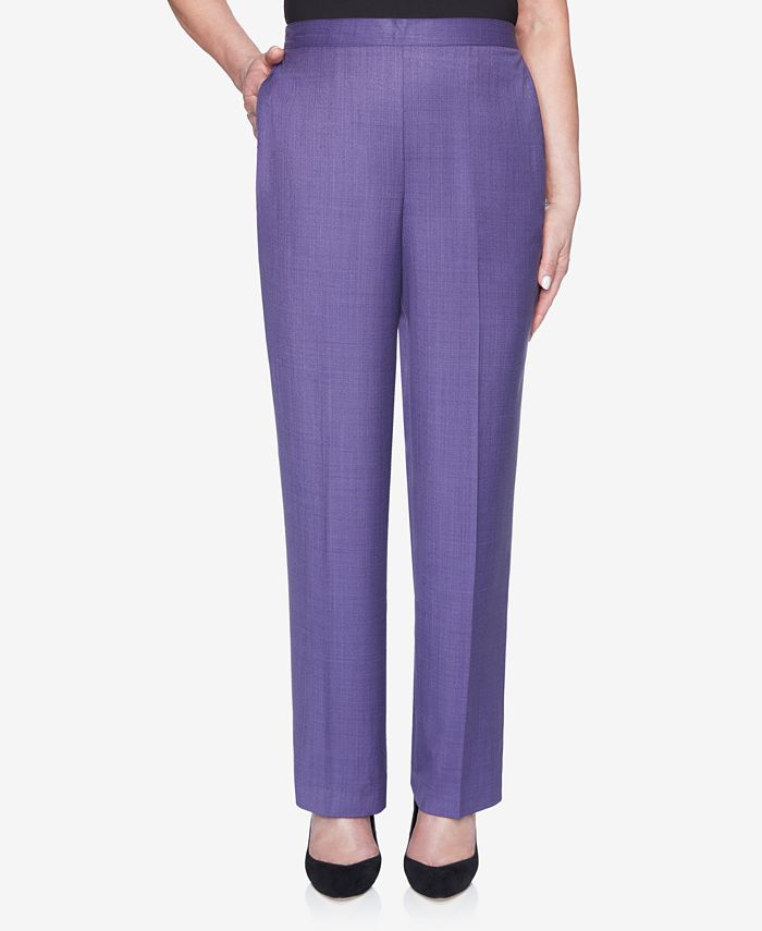 Alfred Dunner Women's Plus Size Wisteria Lane Melange Proportioned