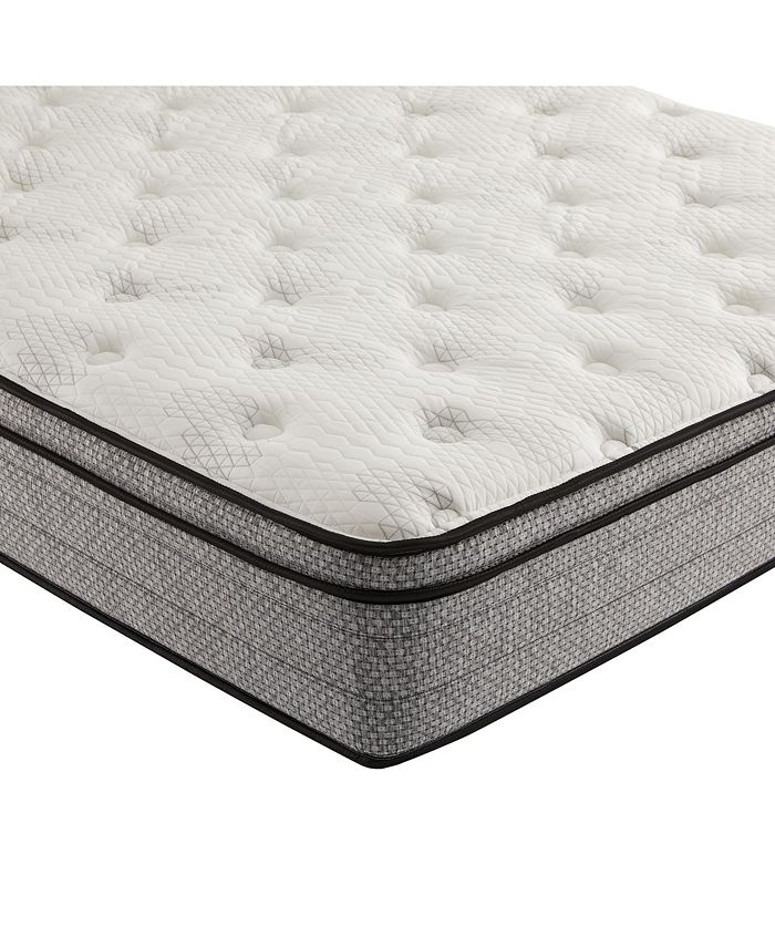 Corsicana SleepInc 12" Cushion Firm Hybrid Euro Top Mattress Twin Macy's