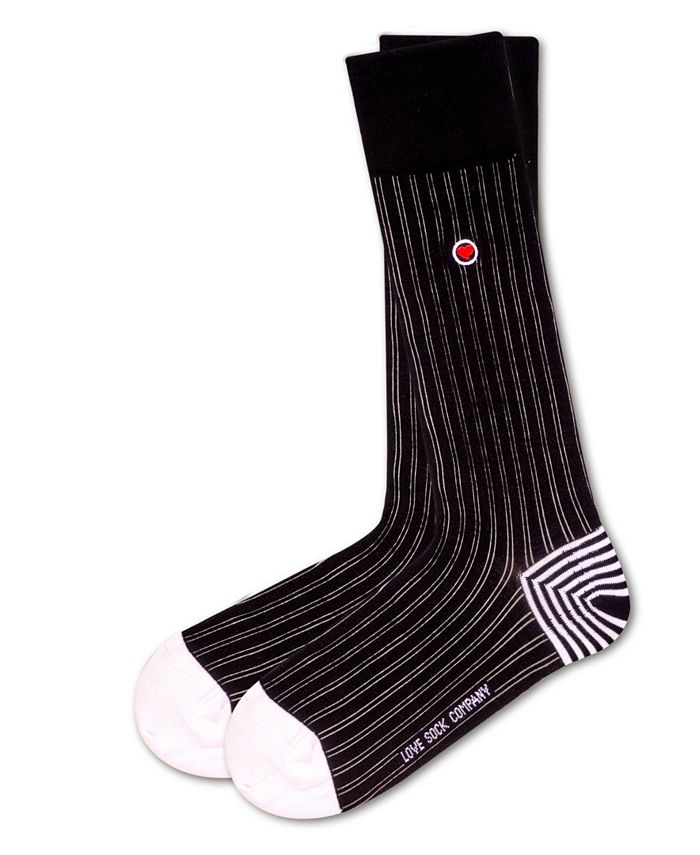 Love Sock Company Men's Mid Calf Dress Socks & Reviews Underwear