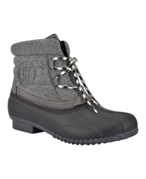 image of Tommy Hilfiger Women-s Rehma Duck Boots Women-s Shoes
