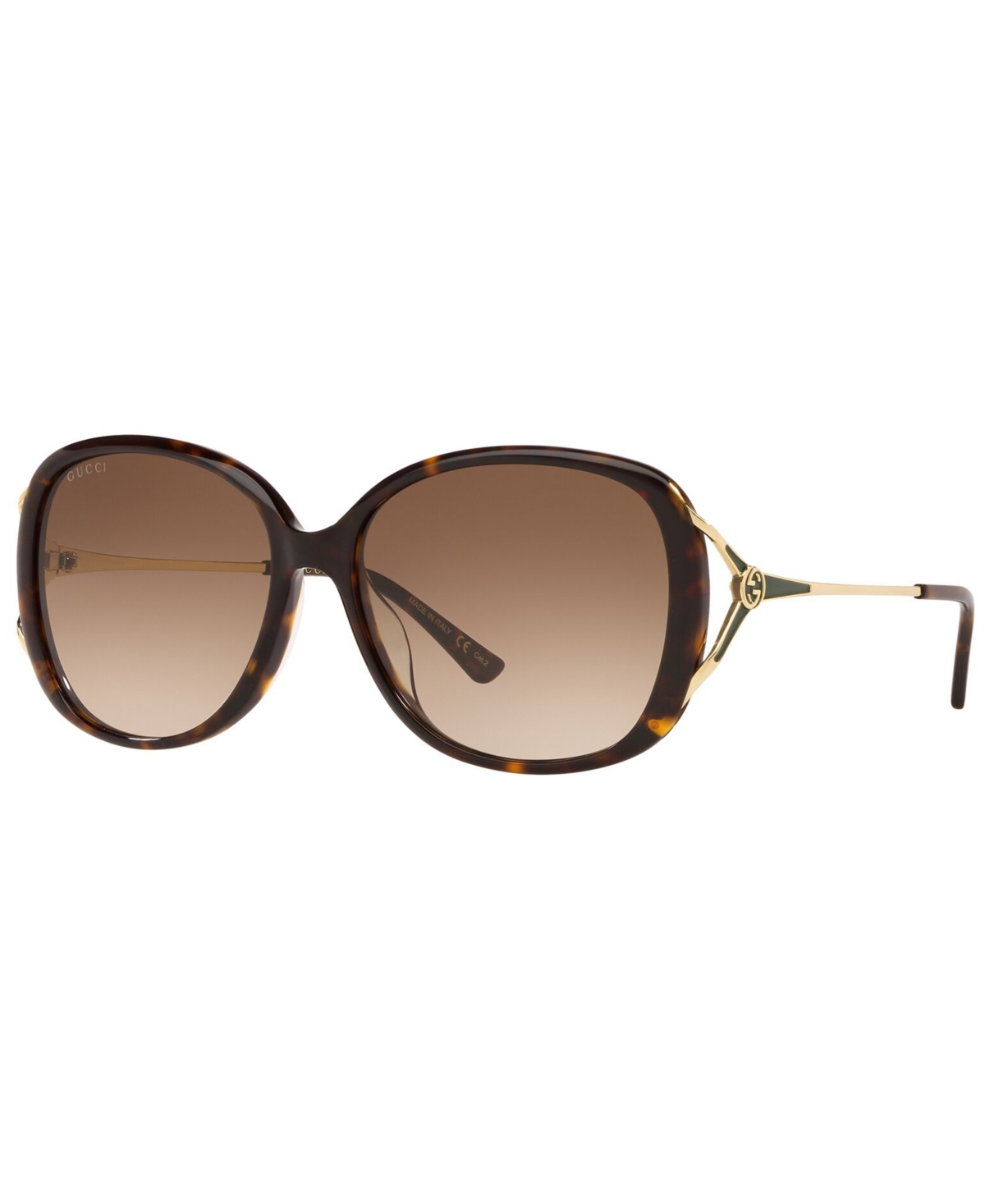 Gucci Women's Sunglasses, Gg0649sk In Tortoise,brown Grad