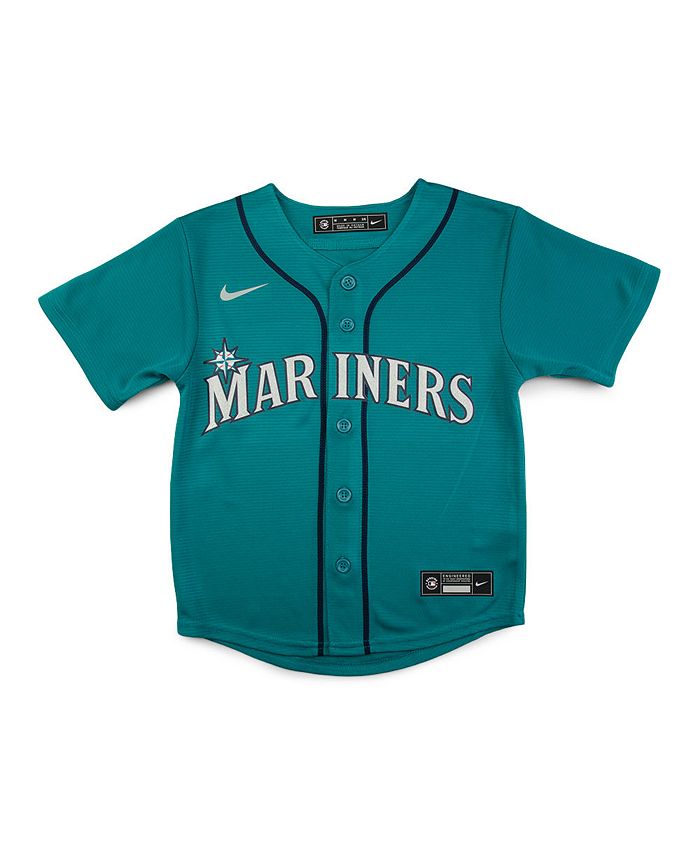 Nike Seattle Mariners Kids Official Blank Jersey - Macy's