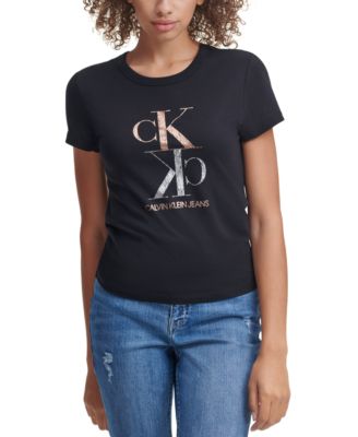 Calvin Klein Jeans - Foil Logo Crewneck T-Shirt