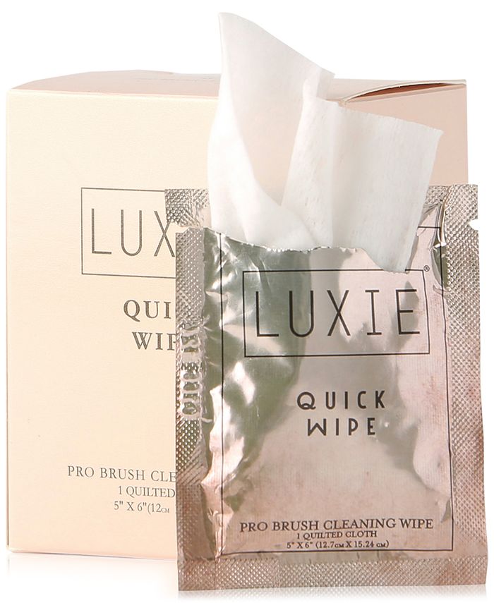 social elektropositive vært LUXIE Pro Brush Cleaning Wipe, 10-Pk. & Reviews - Skin Care - Beauty -  Macy's