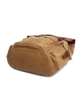 Stone Creek Waxed Canvas Backpack Handbag
