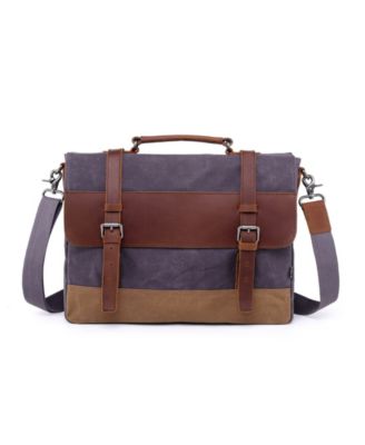 Stone Creek Waxed Canvas Briefcase