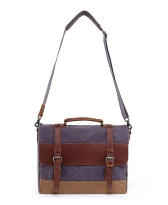 Stone Creek Waxed Canvas Briefcase
