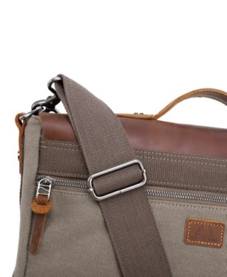 Hudson Canvas Messenger Bag