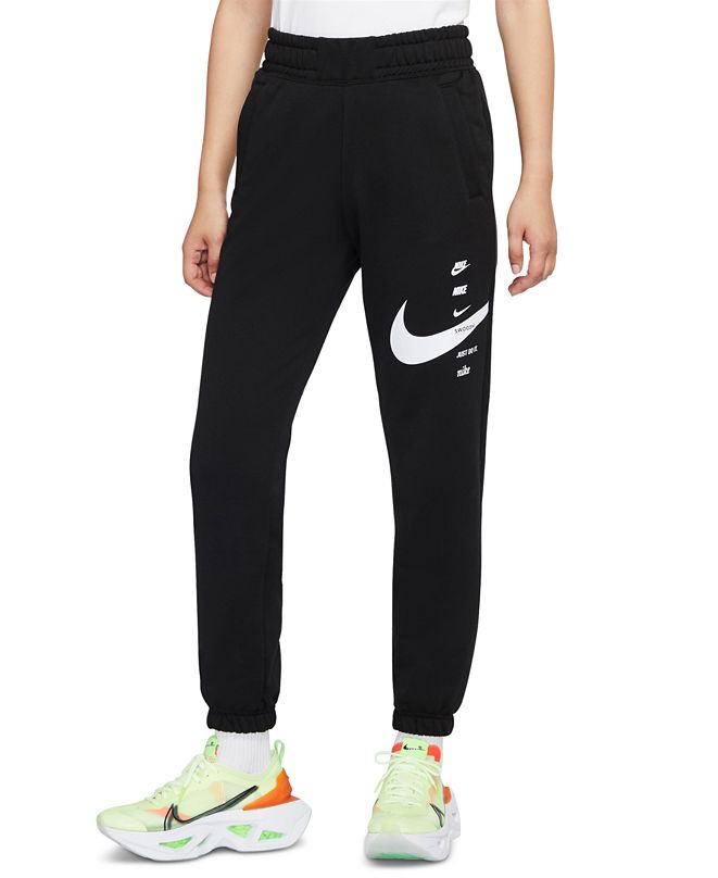 Nike Women's Sportswear Swoosh Fleece Sweat Pants & Reviews - Women ...