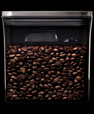 Steel POP 1.7-Qt. Coffee Storage Container with Scoop