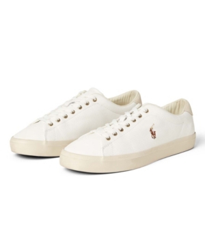UPC 191232632913 product image for Polo Ralph Lauren Men's Perforated Leather Longwood Sneaker Men's Shoes | upcitemdb.com