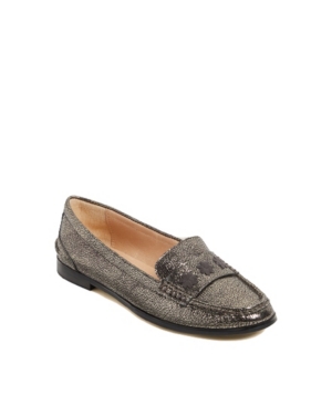 image of Jack Rogers Women-s Remy Crackled Metallic Loafer