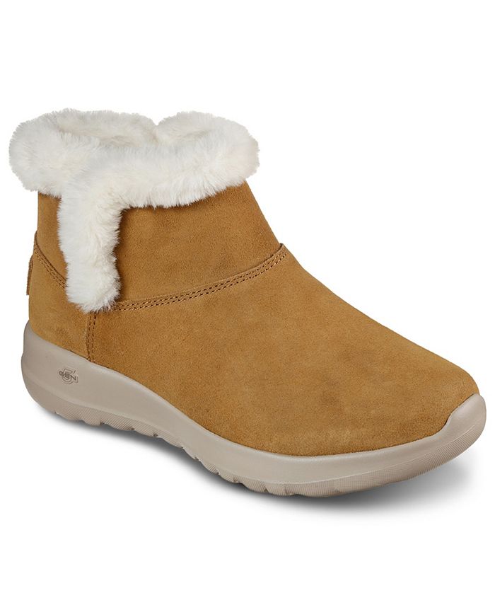Skechers Women's On The Go Joy - Up Wide Width Winter Boots from Finish Line & Reviews - Finish Line Women's Shoes - Shoes - Macy's