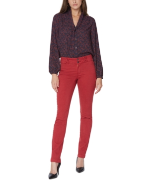 image of Nydj Sheri Tummy-Control Slim Jeans