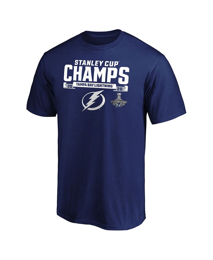 Authentic NHL Apparel Tampa Bay Lightning Men's Stanley Cup Multi Champ T- Shirt - Macy's
