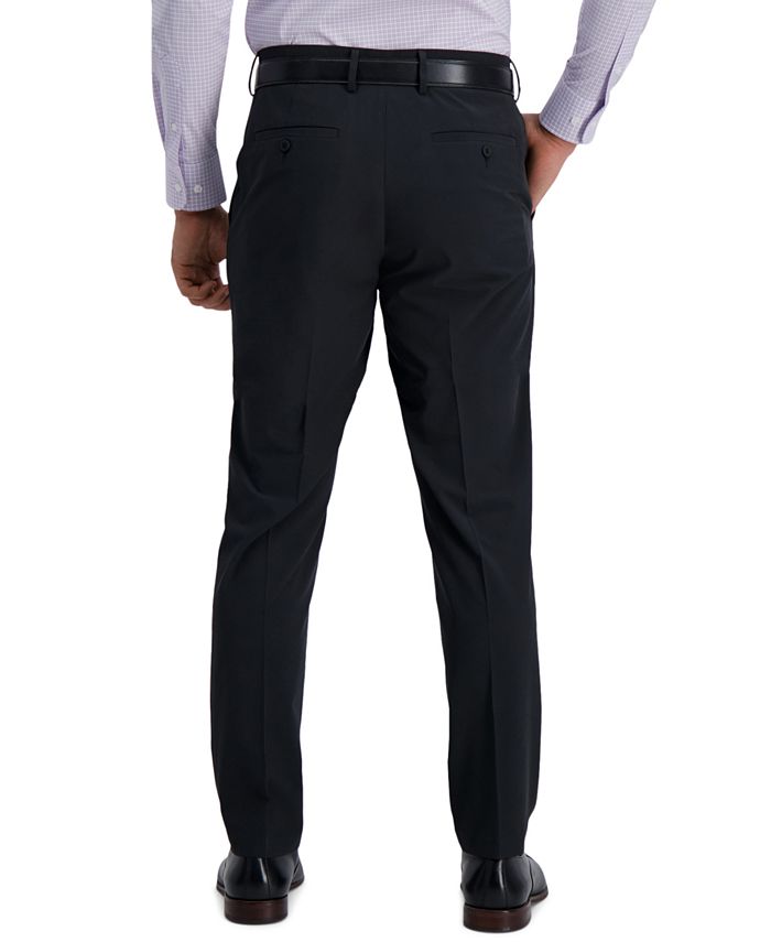 Haggar Men’s Active Series Extended Tab Slim Fit Dress Pant Macy's