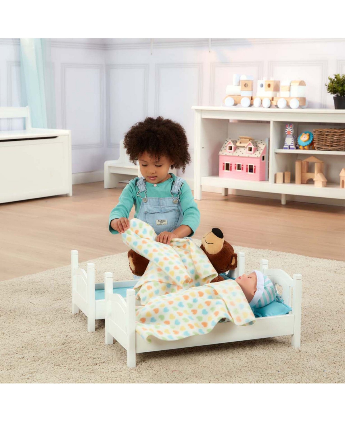 Melissa & Doug Mine To Love Play Bunk Bed - Ages 3+ In No Color