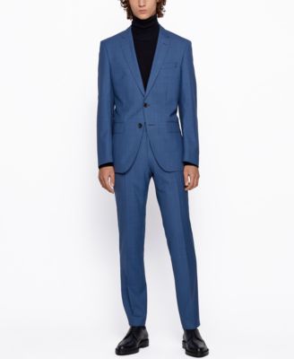 blue suit hugo boss
