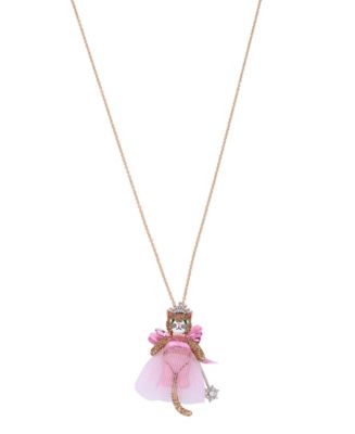 Betsey johnson fairy on sale necklace