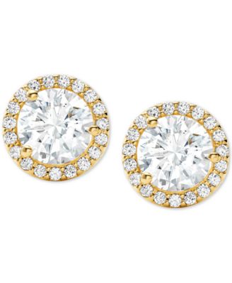 Michael Kors - Crystal Halo Stud Earrings