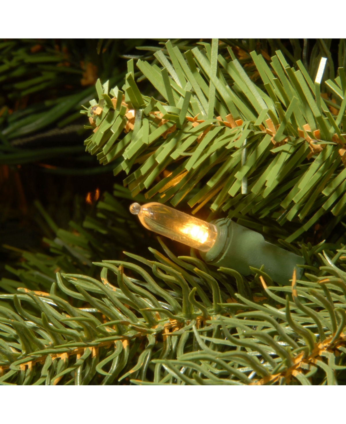 National Tree Feel Real Jersey Fraser Fir Slim Tree with 700 Clear Lights