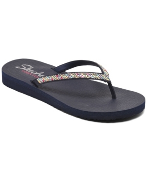 image of Skechers Women-s Cali Meditation - Perfect 10 Flip-Flop Thong Sandals from Finish Line