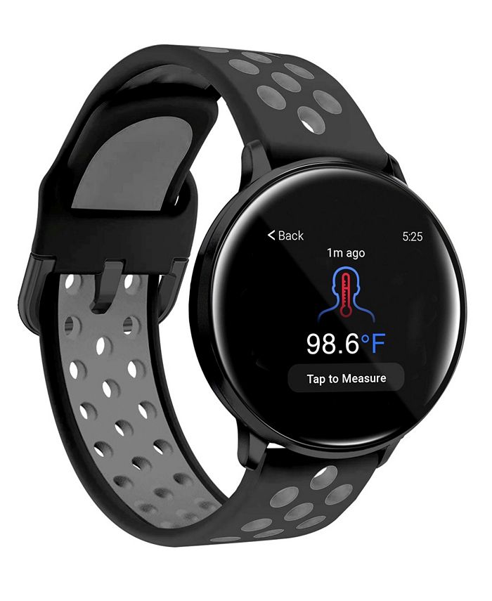 iTouch Sport 3 Unisex Touchscreen Smartwatch: Black Case with Black