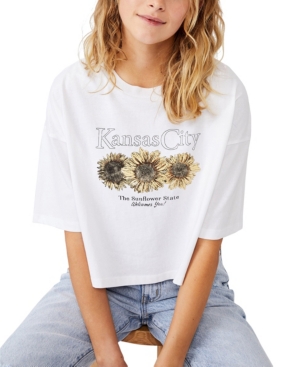 image of Cotton On Women-s Chopped Boyfriend T-shirt