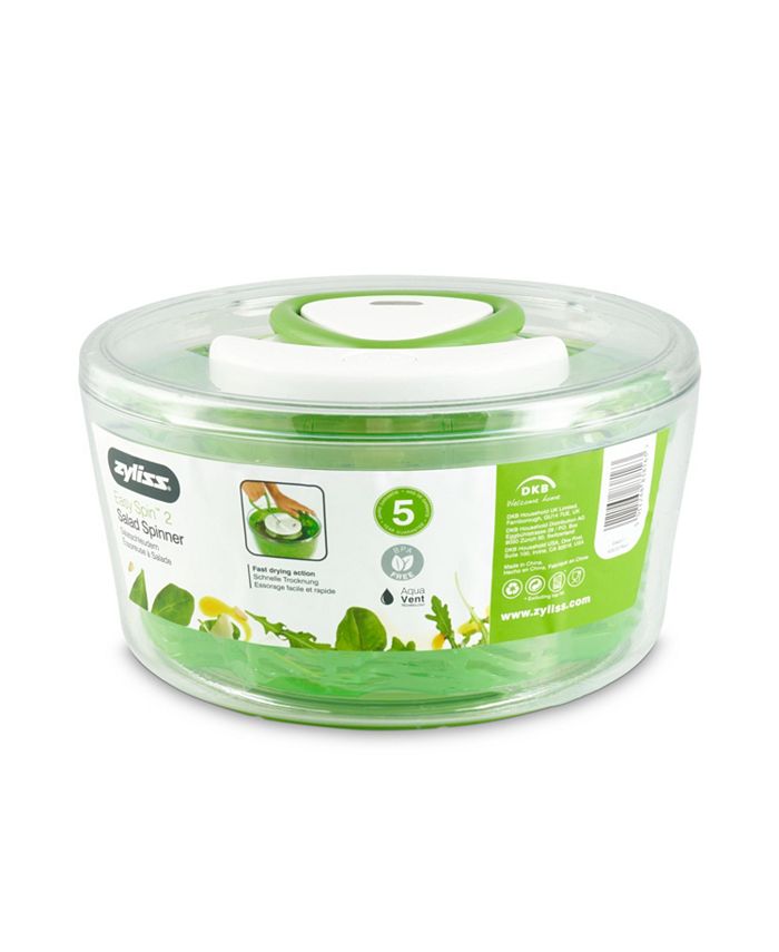 Zyliss Easy Spin 2 Large Salad Spinner Macy's