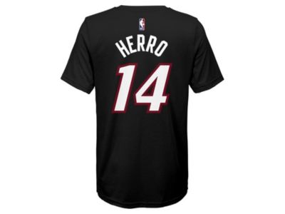 Nike - Youth Miami Heat Icon Name and Number T-Shirt - Tyler Herro