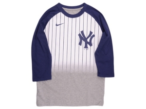 Nike Youth New York Yankees 3/4-Sleeve Raglan T-Shirt