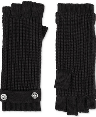 Michael Kors Fingerless Gloves - Macy's