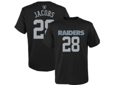 Outerstuff - Youth Oakland Raiders Mainliner Player T-Shirt - Josh Jacobs