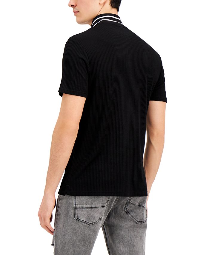 INC International Concepts Men's Mock Collar Shirt, Created for Macy's ...
