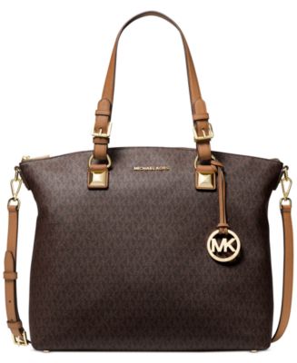 Michael Michael Kors Karla Large Signature Multi function Tote Macy s