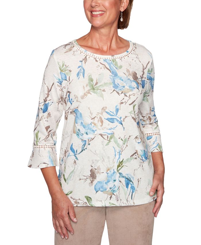 Macys alfred dunner petite tops top